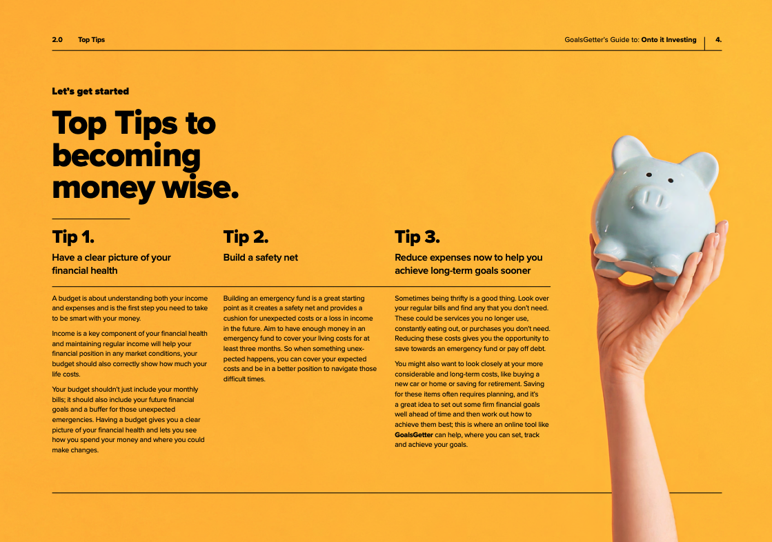Onto it investing guide page 1